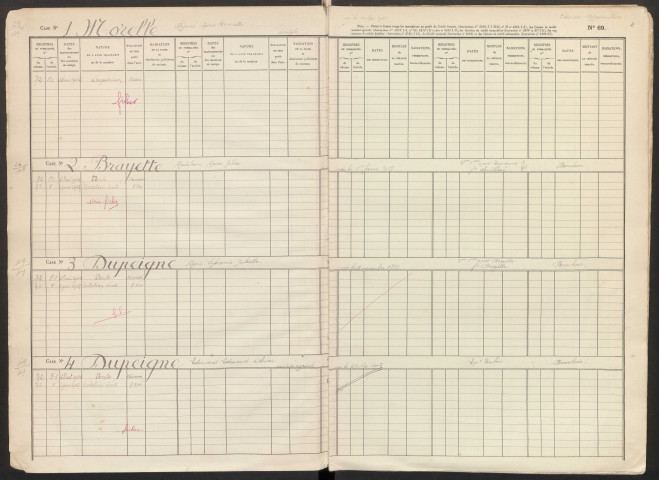 Répertoire des formalités hypothécaires, du 26/10/1946 au 17/12/1946, registre n° 017 (Conservation des hypothèques de Montdidier)