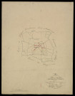 Plan du cadastre napoléonien - Merelessart : tableau d'assemblage