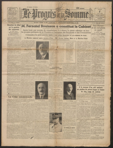 Le Progrès de la Somme, numéro 20354, 1er juin 1935
