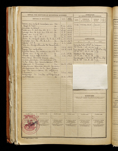 Bourgeois, Vital Thimothé, né le 24 mars 1897 à Wiry-au-Mont (Somme), classe 1917, matricule n° 447, Bureau de recrutement d'Abbeville