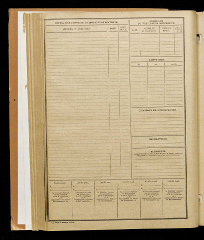 Bail, Julien Paul, né le 31 octobre 1893 à Amiens (Somme), classe 1913, matricule n° 813, Bureau de recrutement d'Amiens