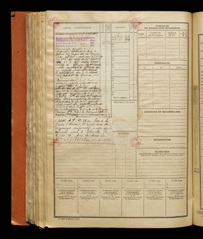 Mabille, Auguste Charles, né le 02 novembre 1892 à Saint-Valery-sur-Somme (Somme), classe 1912, matricule n° 1228, Bureau de recrutement d'Abbeville