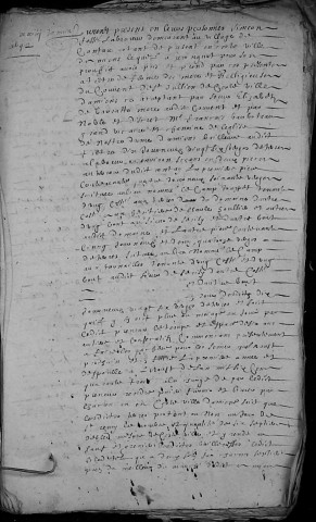 Etude de Me Antoine Limeux à Amiens (étude n°11). Minutes de l'année 1642