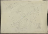 Plan du cadastre rénové - Autheux : section D1