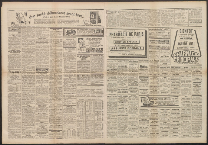 Le Progrès de la Somme, numéro 18708, 18 novembre 1930