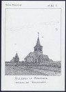 Villedieu-la-Montagne (Hameau de Haucourt, Seine-Maritime) : église - (Reproduction interdite sans autorisation - © Claude Piette)