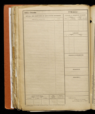 Regimbart, Marcel, né le 28 septembre 1897 à Morvillers-Saint-Saturnin (Somme), classe 1917, matricule n° 97, Bureau de recrutement d'Amiens