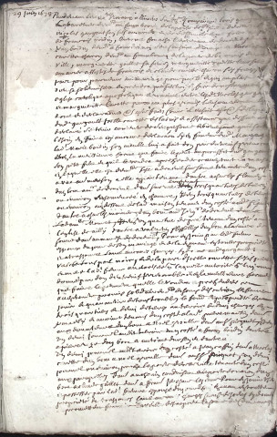 Etude de Me Pierre Trencart à Amiens (étude n°9). Minutes de l'année 1678