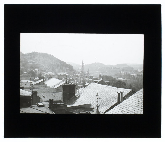 Lourdes - vue d'ensemble - juillet 1908