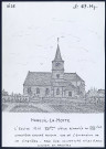 Mareuil-la-Motte (Oise) : l'église M.H. - (Reproduction interdite sans autorisation - © Claude Piette)