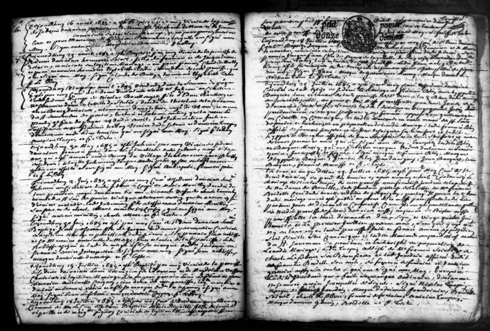 Airaines (Saint-Denis) : baptêmes, mariages, sépultures