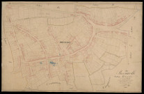 Plan du cadastre napoléonien - Bernaville : Chef-lieu (Le), G