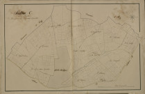 Plan du cadastre napoléonien - Villers-sous-Ailly : C