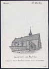 Clermont-lès-Fermes (Aisne) : église Saint-Blaise - (Reproduction interdite sans autorisation - © Claude Piette)