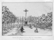 Calvaire de la Mission, érigé en 1825 sur l'emplacement de l'Ancien Cimetière Saint-Denis