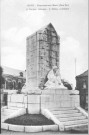 Monument aux morts (face est) - J. Dechin, statuaire - J. Rubin, architecte