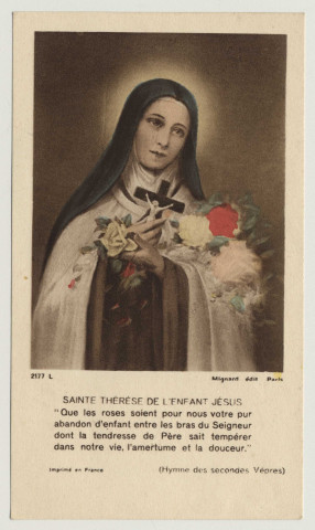 Saint Thérèse de l'Enfant Jésus