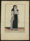 Alte Kleidung Der Nonnen Bey Dem Grossen Spitale, Saint-Johann des Taeufèrs zu Beauvais. vor ihrer neuen Einrichtungim J.1646