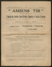 Amiens-tir, organe officiel de l'amicale des anciens sous-officiers, caporaux et soldats d'Amiens, numéro 44 (janvier 1937)