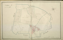 Plan du cadastre napoléonien - Atlas cantonal - Montonvillers : A