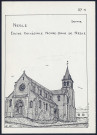 Nesle : église collégiale Notre-Dame de Nesle - (Reproduction interdite sans autorisation - © Claude Piette)