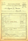 Rauscher, Etienne, né le 08 août 1894 à Paris (Paris), classe 1914, matricule n° 930, Bureau de recrutement de Marmande
