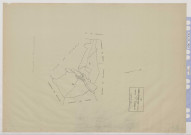 Plan du cadastre rénové - Courcelles-sous-Thoix : tableau d'assemblage (TA)