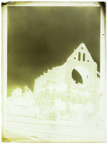 Longpont ruines vue prise sur place - septembre 1901