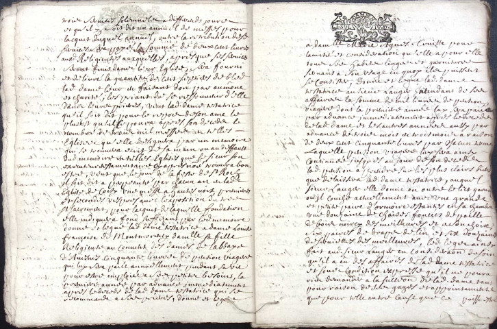 Etude de Me Adrien Dehen à Amiens (étude n°24). Minutes des années 1720-1721