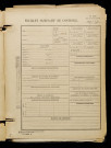 Inconnu, classe 1915, matricule n° 1109, Bureau de recrutement de Péronne