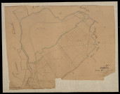 Plan du cadastre napoléonien - Autheux : Bois la haut (Le) ; Chef-lieu (Le), D1