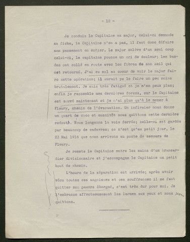 Témoignage de Leroux, Pierre Albert et correspondance avec Jacques Péricard