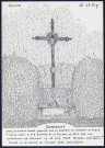 Cramont : croix édifiée à la gloire de Dieu - (Reproduction interdite sans autorisation - © Claude Piette)