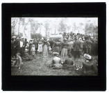 Pèlerinage de Saint-Josse, la foule pendant le sermon - mai 1904