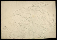 Plan du cadastre napoléonien - Vauchelles-Les-Quesnoy : C