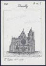 Chambly : l'église XIIIe siècle - (Reproduction interdite sans autorisation - © Claude Piette)