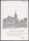 Le Mesnil-Saint-Georges : ancienne église Saint-Georges - (Reproduction interdite sans autorisation - © Claude Piette)