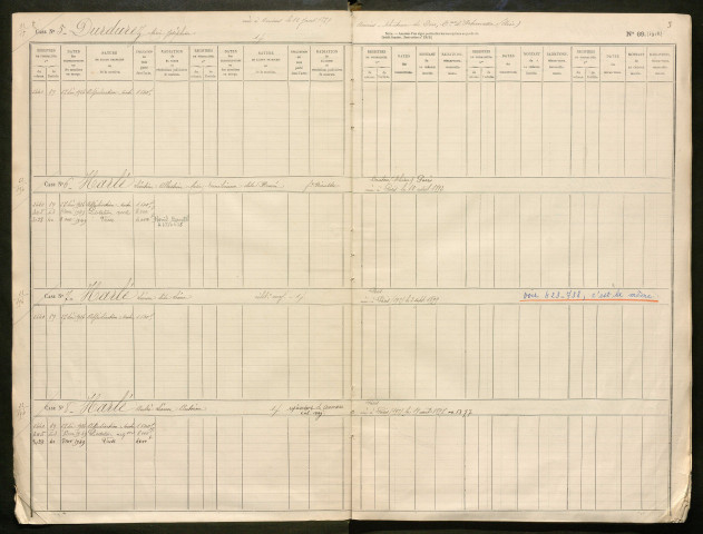 Répertoire des formalités hypothécaires, du 26/12/1924 au 22/05/1925, registre n° 379 (Péronne)