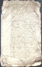Etude de Me Anselme Pezé à Amiens (étude n°14). Minutes de l'année 1661