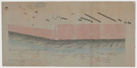 Cayeux-sur-Mer. Plan pour servir à l'amodiation de la plage maritime de Cayeux, 10 juin 1859.