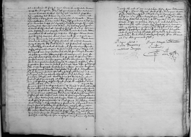 Etude de Me François Lecaron à Amiens (étude n°11). Minutes de l'année 1646