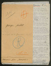 Témoignage de Bultot, Georges (Sergent) et correspondance avec Jacques Péricard