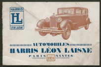 Publicités automobiles : Harris Léon Laisne