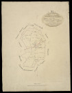 Plan du cadastre napoléonien - Ysengremer : tableau d'assemblage
