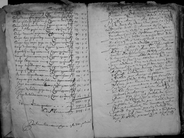 Etude de Me Jean Daiz à Amiens (étude n°22). Minutes de l'année 1671