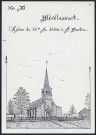 Mérélessart : église du XVIe siècle dédiée à Saint-Martin - (Reproduction interdite sans autorisation - © Claude Piette)