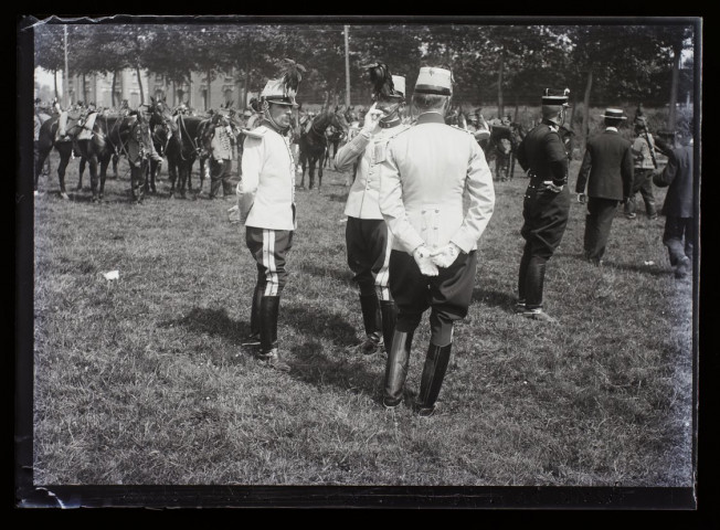 Revue du 14 juillet 1904 - chasseurs à cheval - 1904