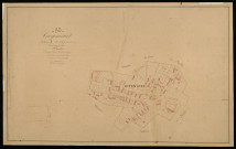 Plan du cadastre napoléonien - Guyencourt-Saulcourt (Guyencourt) : Guyencourt, A2