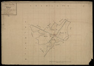 Plan du cadastre napoléonien - Saint-Vast-en-Chaussée (Saint-Vast) : tableau d'assemblage