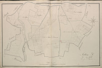 Plan du cadastre napoléonien - Atlas cantonal - Chuignes : D